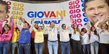 Giovani inicia campaña con respaldo de Taboada