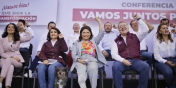 Clara Brugada Monumento a la Revolucion