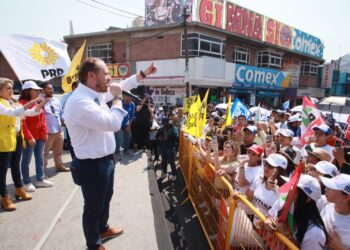 Santiago Taboada, candidato a la Jefatura de Gobierno de la alianza PAN, PRI y PRD aseveró que cuenta con resultados probados en la alcaldía Benito Juárez, que gobernó por casi seis años y ahora es la más segura del país, además de contar con los mejores espacios públicos y con la mejor calidad de vida. FOTO: Especial