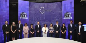 Clara Brugada habló y prometió mucho, apegada al guión. Chertorivski se autodescalificó con sus palomitas y al final salió del clóset de que es esquirol de Brugada. Quizá las próximas encuestas nos digan que Taboada ya rebasó. Lo veremos. FOTO: Especial