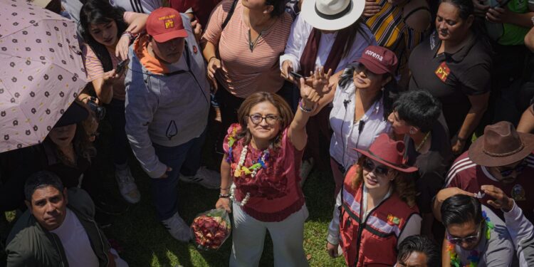 No sorprende a nadie que la candidata de Morena a la Alcaldía de Iztapalapa, Aleida Alavez arrancara muy bien su campaña en esa demarcación, que domina el grupo político que gobierna la CDMX desde 1997. El reto para ella es arrasar. FOTO: Especial