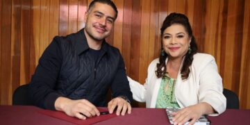 La información que nutrió los señalamientos más duros de Santiago Taboada en contra de Clara Brugada el domingo pasado en el debate por la Jefatura de Gobierno de la CDMX provino del fuego amigo, de la interna de Morena en contra del policía Omar García Harfuch. FOTO: Morena CDMX