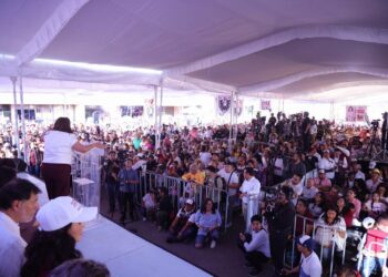 El registro del costo de la escrituración de la casa de Clara Brugada, candidata a la Jefatura de Gobierno, por $339 pesos fue un error, y no un tema de corrupción. FOTO: Especial