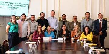 En Comisiones, el Congreso de la Ciudad de México aprobó por unanimidad la designación de Patricia Ramírez Kuri como directora general del Instituto de Planeación Democrática y Prospectiva (IPDP) para los próximos 5 años. FOTO: Especial