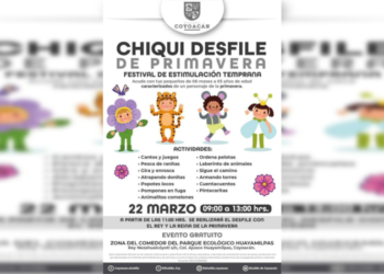 Invita Coyoacán al “Chiqui festival de primavera”