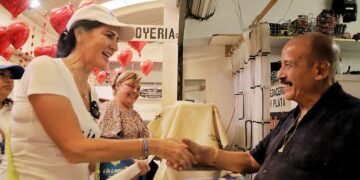 Lía Limón candidata de la coalición Vamos por la CDMX en Álvaro Obregón se comprometió a seguir invirtiendo en sistemas de captación de agua de lluvia, de los cuales se han instalado 30 en unidades habitacionales y escuelas durante su gestión al frente de la alcaldía. FOTOS: Especial