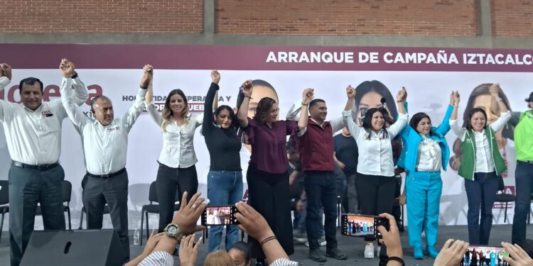 La candidata de Morena a la Alcaldía de Iztacalco, Lourdes Paz, se comprometió a resolver el problema de inseguridad que enfrentan los habitantes de la Alcaldía Iztacalco y consolidar la paz a la demarcación, para lo cual dijo que le apoyará el ex titular de la Secretaría de Seguridad Ciudadana de la capital, Omar García Harfuch. FOTO: CDMX Magacín