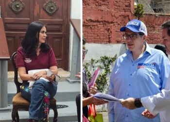 Hay dos escenarios complicados en la contienda por la Alcaldía Benito Juárez. Para la coalición “Va X La Ciudad de México” el enorme reto de alcanzar el 68% de los sufragios que obtuvo Santiago Taboada en 2021, y para la candidata de Morena, PT y PVEM, Leticia Varela, evitar que la descalifiquen porque la investigan por campaña anticipada y rebase de los topes de gastos. FOTO: Especial