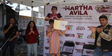Se compromete Martha Ávila a seguir haciendo historia en el Distrito 28