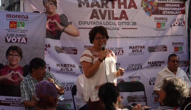 Reafirma Martha Ávila compromiso con la CDMX e Iztapalapa