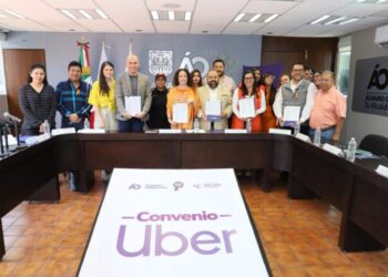 Firman Álvaro Obregón y Uber convenio de colaboración para combatir la violencia de género