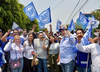 Luis Mendoza informó que continuará haciendo campaña en su territorio en la Alcaldía Benito Juárez y en diferentes alcaldías como Azcapotzalco, Miguel Hidalgo, Milpa Alta y Tláhuac en los próximos días. FOTO: Especial