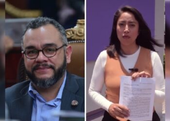 Integrante del cuarto de guerra de Clara Brugada y candidato a la Alcaldía La Magdalena Contreras por Morena, José Fernando Mercado Guaida podría quedarse como el perro de las dos tortas, por conductas ilegales e indebidas bastante delicadas que le atribuyen. FOTOS: Congreso CDMX / La Evidencia News