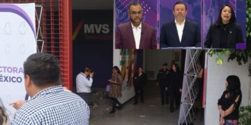 Fernando Mercado, Luis Gerardo Quijano, Daniela Nitzia, debate La Magadalena Contreras