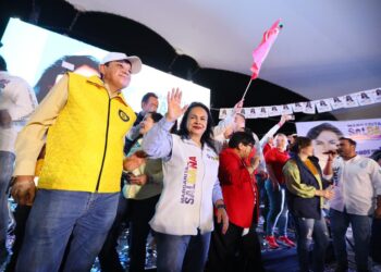 Margarita Saldaña Hernández: "El voto es libre y secreto, no se dejen intimidar" FOTO: Especial