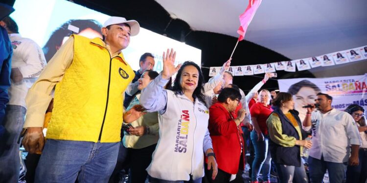 Margarita Saldaña Hernández: "El voto es libre y secreto, no se dejen intimidar" FOTO: Especial