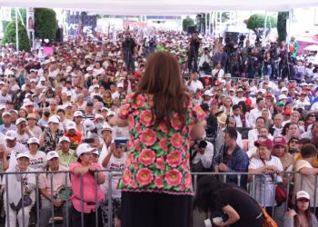 Clara Brugada, candidata a la Jefatura de Gobierno de la capital de México, dijo que, de ganar las elecciones el próximo 2 de junio, continuará con la transformación hacia una Ciudad más sustentable. FOTO: Especial