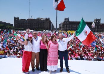 Santiago Taboada, candidato a la Jefatura de Gobierno de la Ciudad de México por el PRI, PAN y PRD se consideró aspiracionista y prometió hacer de la capital mexicana el mejor lugar para vivir. FOTO: Especial