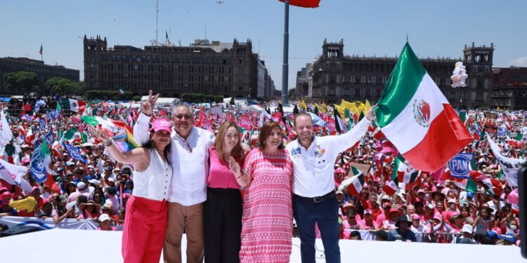 Santiago Taboada, candidato a la Jefatura de Gobierno de la Ciudad de México por el PRI, PAN y PRD se consideró aspiracionista y prometió hacer de la capital mexicana el mejor lugar para vivir. FOTO: Especial
