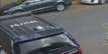 Con el respaldo del PAN de la CDMX, Paulina Delgado Gómez, esposa de Édgar Ramírez, el jefe de Unidad de Vía Pública de la Alcaldía Álvaro Obregón, denunció que la Fiscalía capitalina –que encabeza el fiscal cuñado, Ulises Lara– pretende sembrarle un delito, pues cuando lo detuvieron este viernes por la tarde. FOTO: X / Luisa Gutiérrez