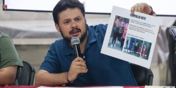 El presidente de Morena en la Ciudad de México, Sebastián Ramírez Mendoza, reconoció el trabajo de las y los consejeros del Instituto Electoral capitalino, los cuales actuaron en apego a lo que dicta la Ley Electoral, dijo. FOTO: Especial