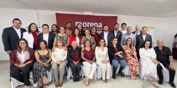 Por consenso Xóchitl Bravo Espinosa y Brenda Ruiz Aguilar fueron designadas como coordinadora y vicecoordinadora -respectivamente- del Grupo Parlamentario de Morena para la III Legislatura del Congreso de la Ciudad de México, informó el presidente del partido en la capital, Sebastián Ramírez Mendoza. FOTO: Especial