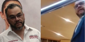 Tan sólo el 3 y 4 de junio que Fernando Mercado pagó en total a los 300 integrantes de su estructura electoral alrededor de 1 millón de pesos, casi el total del tope de gastos de campaña. Sin embargo, Mercado sólo reportó al INE que, en cifras cerradas, gastó 400 mil pesos en toda su campaña. Seguramente ni él se creyó. FOTO: Especial / Video reunión pago de operadores electorales Fernando Mercado