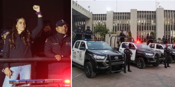 Con la participación de 50 elementos de la Policía Auxiliar y 14 unidades distribuidas en puntos clave de la demarcación, se realizan recorridos perimetrales en diversas zonas de la demarcación. FOTOS: Especial