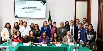 La titular de la CDHCM, Nashieli Ramírez Hernández, señaló que actualmente se cumplen las funciones de la dependencia con medidas de austeridad, como ajustes del personal en alcaldías, el fortalecimiento de la visión de trabajo territorial. FOTO: Especial