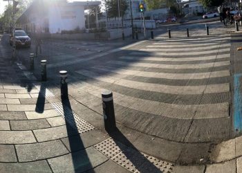 Eje 1 Norte Mosqueta, entre la Avenida Insurgentes y Calle Juan Aldama, las zonas donde se desplegó el operativo