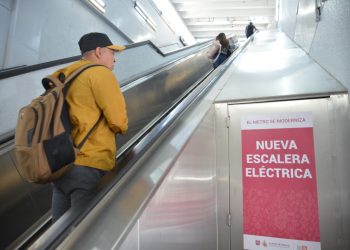 18 escaleras eléctricas modernizadas ya están en operación. Benefician a 150 mil usuarios de las estaciones Centro Médico, línea 3; Polanco, Mixcoac, Barranca del Muerto de la línea 7 y estación Puebla, de la línea 9.