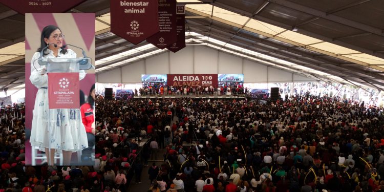 En Iztapalapa “somos historia ancestral; una multiplicidad de identidades diversas que a lo largo de la historia hemos aportado a la construcción de esta gran ciudad, que hoy es dinámica, democrática, de izquierda, progresista y defensora del carácter social, siempre en beneficio de sus habitantes y de quienes transitan en ella”, aseguró la alcaldesa Aleida Alavez Ruiz. FOTO: Especial