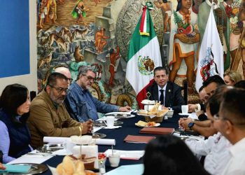 El alcalde de Coyoacán, Giovani Gutiérrez, destacó que se van priorizar también temas vinculados a la alimentación sana, contra las adicciones y seguridad en escuelas. FOTOS: Especial