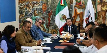 El alcalde de Coyoacán, Giovani Gutiérrez, destacó que se van priorizar también temas vinculados a la alimentación sana, contra las adicciones y seguridad en escuelas. FOTOS: Especial