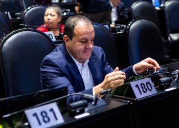 Ante la determinación de la Cámara de Diputados, la Fiscalía General del Estado de Morelos reitera su compromiso con la legalidad, responsabilidad y prudencia. FOTO: X / @cuauhtemocb10