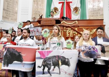 El coordinador del PVEM en el Congreso de la Ciudad de México, Jesús Sesma, aseveró que la aprobación de la reforma que establece las “corridas de toros sin sangre” es el principio del fin del maltrato animal en la capital del país. FOTO: Especial