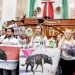 El coordinador del PVEM en el Congreso de la Ciudad de México, Jesús Sesma, aseveró que la aprobación de la reforma que establece las “corridas de toros sin sangre” es el principio del fin del maltrato animal en la capital del país. FOTO: Especial