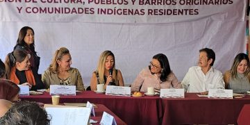 Ante la presencia de la alcaldesa de Iztapalapa, Aleida Alavéz, la concejal Juana María Pedroza realizó la sesión inaugural de la Comisión de Pueblos y Barrios Originarios y Comunidades Indígenas Residentes del Concejo de esa demarcación para el periodo 2024-2027