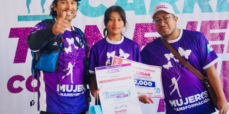 La Gran Carrera «Tan Fuerte como una Mujer» reunió a más de 4 mil participantes en Tláhuac