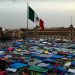 Otra mala noticia para Clara Brugada, la jefa del alicaído Gobierno de la Ciudad de México: ya no podrá hacer sus montajes multitudinarios de ciudadanos coaccionados para ir al Zócalo capitalino. FOTO: Webcams de México