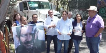 El PAN CDMX manifestó hoy su respaldo a las y los vecinos de las nueve colonias de la alcaldía Benito Juárez afectadas por el agua contaminada durante la gestión de Martí Batres como jefe de Gobierno. FOTO: Especial