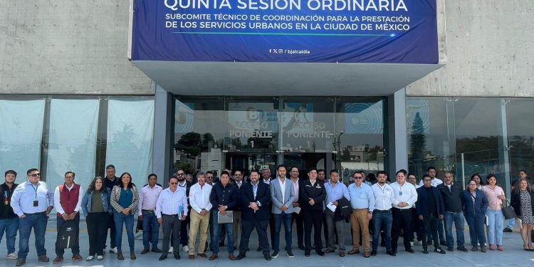 La alcaldía Benito Juárez fue sede de la Quinta Sesión Ordinaria del Subcomité Técnico para la Prestación de Servicios Urbanos en la CDMX, la cual se llevó a cabo en las instalaciones del Gimnasio Olímpico Juan de la Barrera. FOTO: Especial