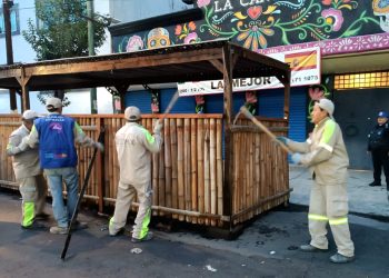 Entre las demarcaciones más activas en este trabajo de “liberar” las calles de la capital destacan los alcaldes de Cuauhtémoc, Alessandra Rojo de la Vega; Benito Juárez, Luis Mendoza, y Coyoacán, Giovani Gutiérrez. FOTO: Especial