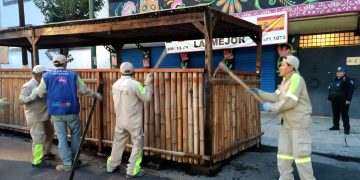 Entre las demarcaciones más activas en este trabajo de “liberar” las calles de la capital destacan los alcaldes de Cuauhtémoc, Alessandra Rojo de la Vega; Benito Juárez, Luis Mendoza, y Coyoacán, Giovani Gutiérrez. FOTO: Especial