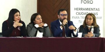 En su intervención, la diputada Xóchitl Bravo Espinosa (MORENA) resaltó la importancia de estos foros, dirigidos a las Comisiones de Participación Comunitaria (COPACOS) de las diferentes colonias y barrios de las 16 alcaldías.