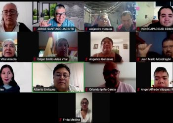 Finalmente, la Coordinación de Servicios Parlamentarios del Congreso local explicó los aspectos relevantes para el correcto funcionamiento del Parlamento de las Personas con Discapacidad 2025. FOTO: Especial