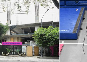 Es la primera denuncia penal que la administración del alcalde Luis Mendoza hace en contra de una empresa constructora.