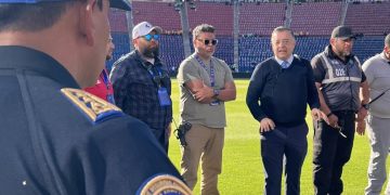 La alcaldía Benito Juárez informa que, con el objetivo de revisar y fortalecer los protocolos de actuación de todos los actores involucrados en la organización de partidos de fútbol y espectáculos en el Estadio Ciudad de los Deportes, se ha convocado a una mesa de trabajo que se llevará a cabo el próximo martes 2 de septiembre. FOTO: X / @estadiocdd - Estadio Ciudad de los Deportes