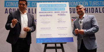 A través de un Convenio de Colaboración de Promoción Turística, la alcaldía Miguel Hidalgo y el municipio de Aguascalientes, estrecharon lazos para dar inicio a un intercambio turístico, cultural y comercial en beneficio de los habitantes de ambas entidades. FOTOS: Especial