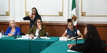 La Comisión de Derechos Humanos del Congreso local, que encabeza la legisladora Jannete Elizabeth Guerrero Maya (PT), concluyó con la serie de entrevistas de las personas aspirantes a integrar el Consejo Ciudadano Honorífico de este órgano legislativo, que se encargará de evaluar a la persona titular de la Comisión de Derechos Humanos de la Ciudad de México. FOTO: Especial